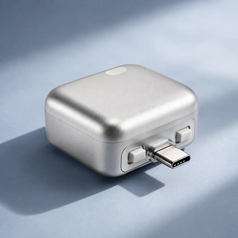 SafeMobile Smart USB-C Charging Auto Disconnect Adapter